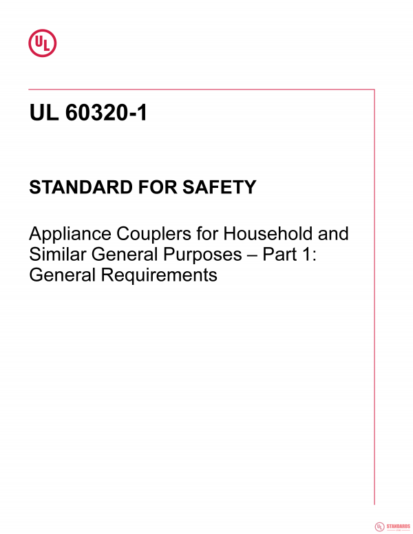UL 60320-1 PDF UL 60320-1 PDF